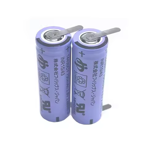 2PCS/Lot 3.8V 750mAh 14430CY Shaver Battery for Philips PT720,PT725,PT730,PT735,PT737,AT750,AT798,AT