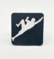 Rock Climber Lockable Hitch Cover Hitch Receiver Tow Hitch Plug for 2 inch Receivers Climbing Holds 