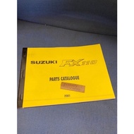 Suzuki FX110 Parts Catalogue / Buku Part Katalog (Photostat)