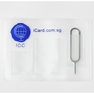 ICC PIN_SIM Card Eject PIN and SIM Card storage Sleeve