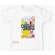 S-5XL Read Srock BFDI GIRLS' AND BOYS' T-SHIRTS BATTLE FOR DREAM ISLAND CHILDREN'S CLOTHES COTTON PR