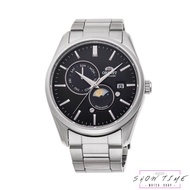 ORIENT Oriental Watch SUN &amp; MOON Series Simple Dial Phase Gentleman-Steel Band/Black Silver RA-AK0302B [Show Time Hall]