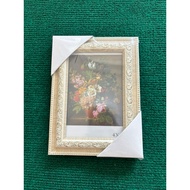 Cream Colored Photo Frame Size 4x6 Inches