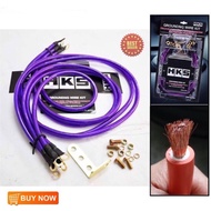 HKS GROUNDING CABLE UNIVERSAL CAR 5 POINT (3COLOUR)