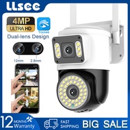 LLSEE Camera Yoosee 4k 8MP Camera kép Camera ngoài trời 360 độ Yoosee Camera wifi không dây Cuộc gọi