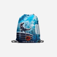 Tinishop - Jurassic World Domination String Bag | Jurassic World Domination Printing Drawstring Bag