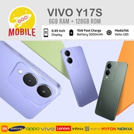 VIVO Y17s Smartphone (6GB+ 6GB Extended RAM + 128GB ) LAST LONGER THAN ANY TREND 5000 mAh Battery + 15W Fast Charge, 6.56" LIGHT UP THE SCREEN High-Brightness Display,50MP Fun Camera -1 Year Warranty by Vivo Malaysia