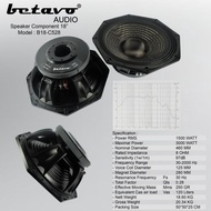 Speaker betavo 18 inch b 18 c 528 original . Betavo b18 c528 original