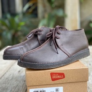 [READY STOCK] CLARKS DESERT TREK 04 Genuine Leather Smart Casual Leather S1690001 KASUT KULIT LELAKI