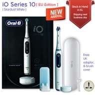 Oral-B iO10 Electric Toothbrush 7 Modes Including Sense Smart Charger & Charging Travel Case [EU US