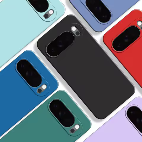 For Google Pixel 10 Pro Case For Google Pixel 10 Pro XL Cover Original Liquid Silicone Rubber Shockp
