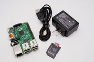 Raspberry Pi B+ 記憶卡電源套組 (Model B+ + 16G microSD卡 + 5V/2A電源組)