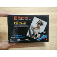 100 Sheets Plastic Card Lamination Elephant Brand 60*90