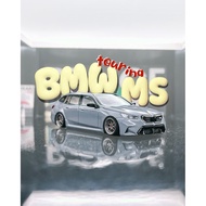 Mini GT M5bmw Touring Grey + CM Studio BBS LMR 9.8 mm