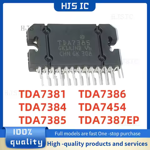 1PCS NEW 100% quality TDA7381 TDA7384 TDA7385 TDA7386 TDA7388 TDA7454 TDA7387EP ZIP-25 Automotive am