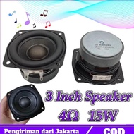 siap Mini Subwoofer Speaker 3 Inch 15W High Power HIFI Low Bass 3 in