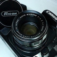 【藏鏡ㄟ】 老鏡Ricoh Rikenon f1.7 / 50mm 入門必玩日系標頭 M42