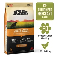 ACANA Heritage Puppy Large Breed Grain-Free Dry Dog Food 11.4kg