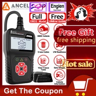 ANCEL AS100 เครื่องสแกนเนอร์ OBD2ตรวจสอบเครื่องอ่านรหัสเครื่องยนต์และเครื่องมือสแกนเครื่องมือวินิจฉัยรถยนต์เบนซิน/ดีเซลเครื่องสแกน Odb2ยานยนต์ DTC lookup OBD เครื่องสแกนเนอร์ Guage Meter PK launch CR5001 thinkobd 500 thinkdiag mini mucar BT200