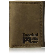 Timberland PRO Men's RFID Leather Trifold Wallet with ID Window
