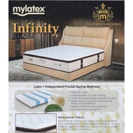 MyLatex Infinity Mattress(Thickness 13'')(LATEX+7 Zone Pocket Spring)(Single,Twin,Queen,King)