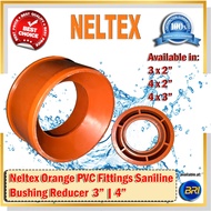 Neltex Orange PVC Fittings Bushing Reducer 4 x 2