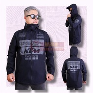 SUPERMOTO WATERPROOF PARACHUTE JACKET KTM PARACHUTE JACKET - WATERPROOF JACKET - MEN'S JACKET - BLAC