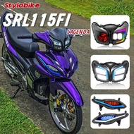 Lagenda 115 FI Signal LED Mata Gaban SRL115 SRL Lagenda115 Headlamp Pilot Light Sharingan APP Remote