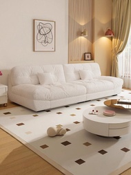 Rental Suitable Linear Fabric Sofa