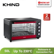KHIND 50L Electric Oven OT50 | Convection Rotisserie Ketuhar Elektrik 电烤箱