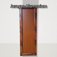 pintu aluminium / pintu utama / pintu serat kayu