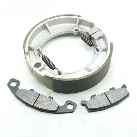 For Kawasaki Eliminator 600 1995 1996 1997 ZL600 B1 B2 B3 Motorcycle Front Brake Pads Rear Brake Sho