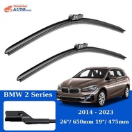 BMW 2 Series (2014 - 2023) Genuine Silicone Wipers