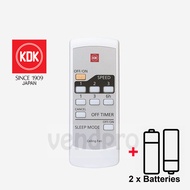 KDK Ceiling Fan Remote Controls - M11SU R48SP K11Z1 M56QR M56SR (Original)