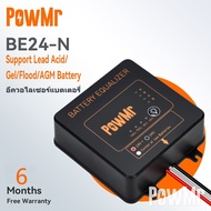 PowMr Battery Balancer Charger Controller 24V Solar System Battery Equalizer สําหรับเจลน้ําท่วม AGM แบตเตอรี่ตะกั่วกรด BE24