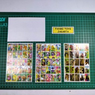 100 pcs STICKER PRANGKO ygs mainan stiker prangko tempel tempelan prangko