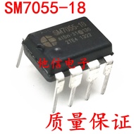 4PCS SM7055-18 DIP-8 In-Line Power Management Chip SM7055