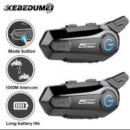 【Limited Stock Available】 X1 Plus Bluetooth Motorcycle Helmet Bluetooth Headset For 2 Rider Intercomunicador Moto Headset Wireless