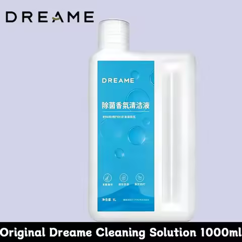 Original Dreame Floor Cleaning Liquid 1L for X50 Ultra/X40 Ultra/X30 Ultra/X60 Ultra/H12 Pro Vacuum 