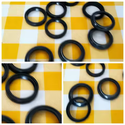 4/8/16pc 33x46x11 33*46 Front Fork Suspension Oil Seal 33 46 Cover for Suzuki GN250 GN250F GN 250 19