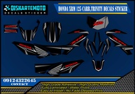Honda Xrm 125 CarbTrinity Decals Sticker