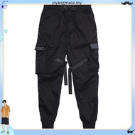 Sweatpants men's overalls hip hop hip-hop multi-pocket pants