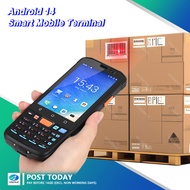 Smart PDA Terminal Android 14 Barcode QR Code Scanner Data Collection Support SPX Express