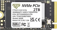 Timetec 2TB M.2 2242 SSD NVMe PCIe Gen3x4 Double Sided Read/Write Speed Up to 2,500/1,700 MB/s Compa