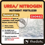 50 KG UREA FERTILIZER Formulated Urea 46%N BAJA RUMPUT POKOK TANAMAN