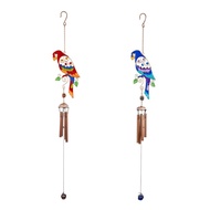 Cross-Border Parrot Exclusive Supply Ready Stock Metal Japanese Style Glass Tube Bell Crafts Color F