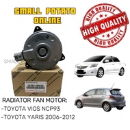 ( OEM ) RADIATOR FAN MOTOR TOYOTA VIOS NCP93 , YARIS (2006-2012)  << 16363-0M020 >> << 168000-9430 >