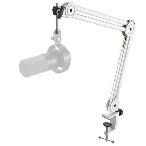FIFINE Microphone Arm Boom,Adjustable Heavy Suspension Boom with Desk Clamp for K658/A2/Gaming,Strea