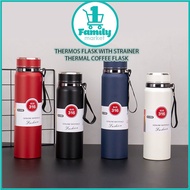 600ML & 800ML & 1000ML Thermos Bottle Stainless Steel Water Bottle Portable Double Vacuum Thermos Fl