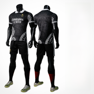 22-23 Real Madrid Away Jersey White Training Competition Team Uniform Dragon Design Style Football B